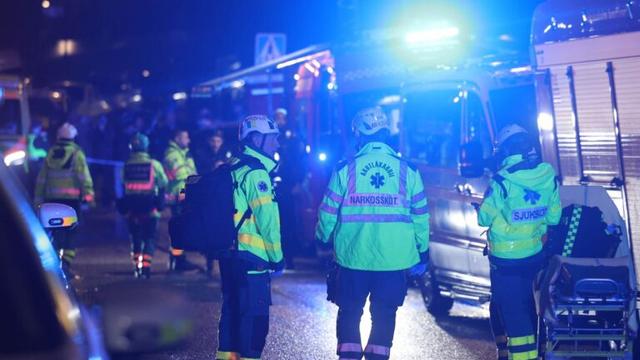 Explosion i södra Stockholm – omfattande insats | Sverige
