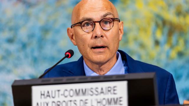 U.N. High Commissioner for Human Rights Volker Türk addresses attendees on the activities of his Office and recent human rights developments around the globe, during the 60th session of the Human Rights Council, at the European headquarters of the United Nations in Geneva, Switzerland, Monday, Sept. 8, 2025. (Salvatore Di Nolfi/Keystone via AP, File) U.N. High Commissioner for Human Rights Volker Türk addresses attendees on the activities of his Office and recent human rights developments around the globe, during the 60th session of the Human Rights Council, at the European headquarters of the United Nations in Geneva, Switzerland, Monday, Sept. 8, 2025. (Salvatore Di Nolfi/Keystone via AP, File)