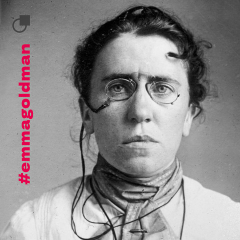 Emma Goldman 1901, Chicago Police Department. Quelle: Library of Congress