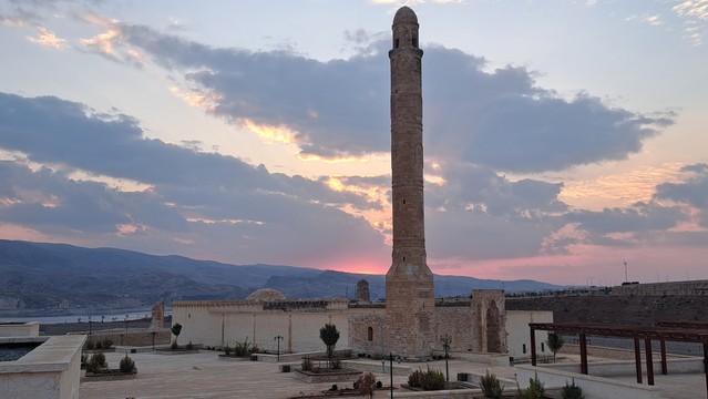 Minarett-Leuchtturm in Neu-Hasankeyf 