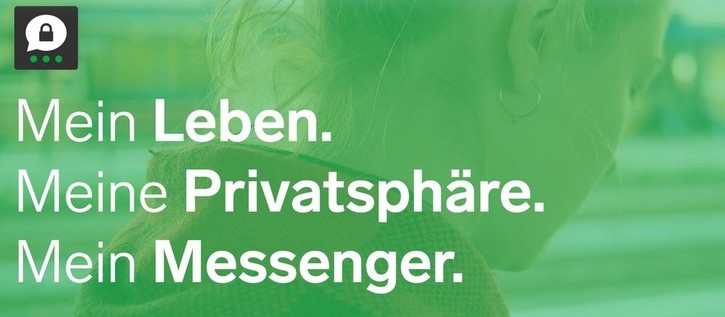 Mein Leben. Meine Privatsphäre. Mein Messenger. 
Threema