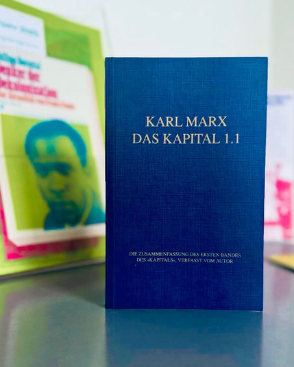Cover des Taschenbuches »Marx, Das Kapital 1.1 – Resultate des unmittelbaren Produktionsprozesses. Die Zusammenfassung des ersten Bandes des »Kapitals«, verfasst vom Autor«, herausgegeben von Rolf Hecker