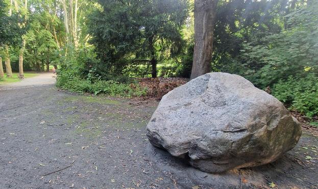 Findling im Volkspark Humboldthain