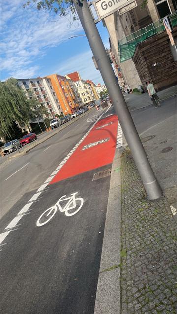 Berlin bike lanes