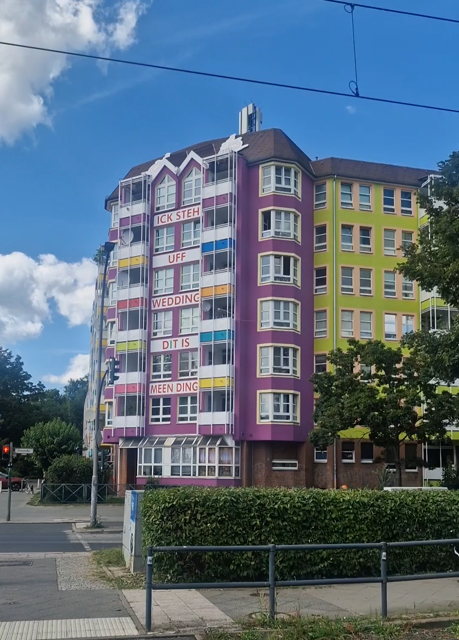 Video von einer Tram am der Ecke Seestraße Amrumer